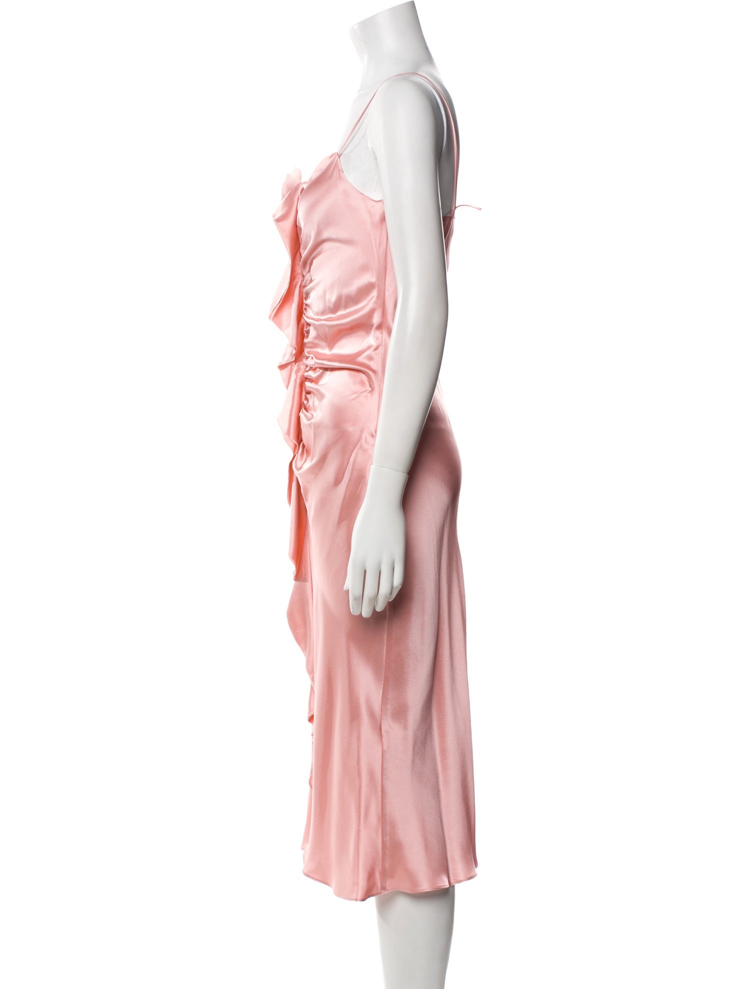 Rodarte Silk Midi Length Dress
