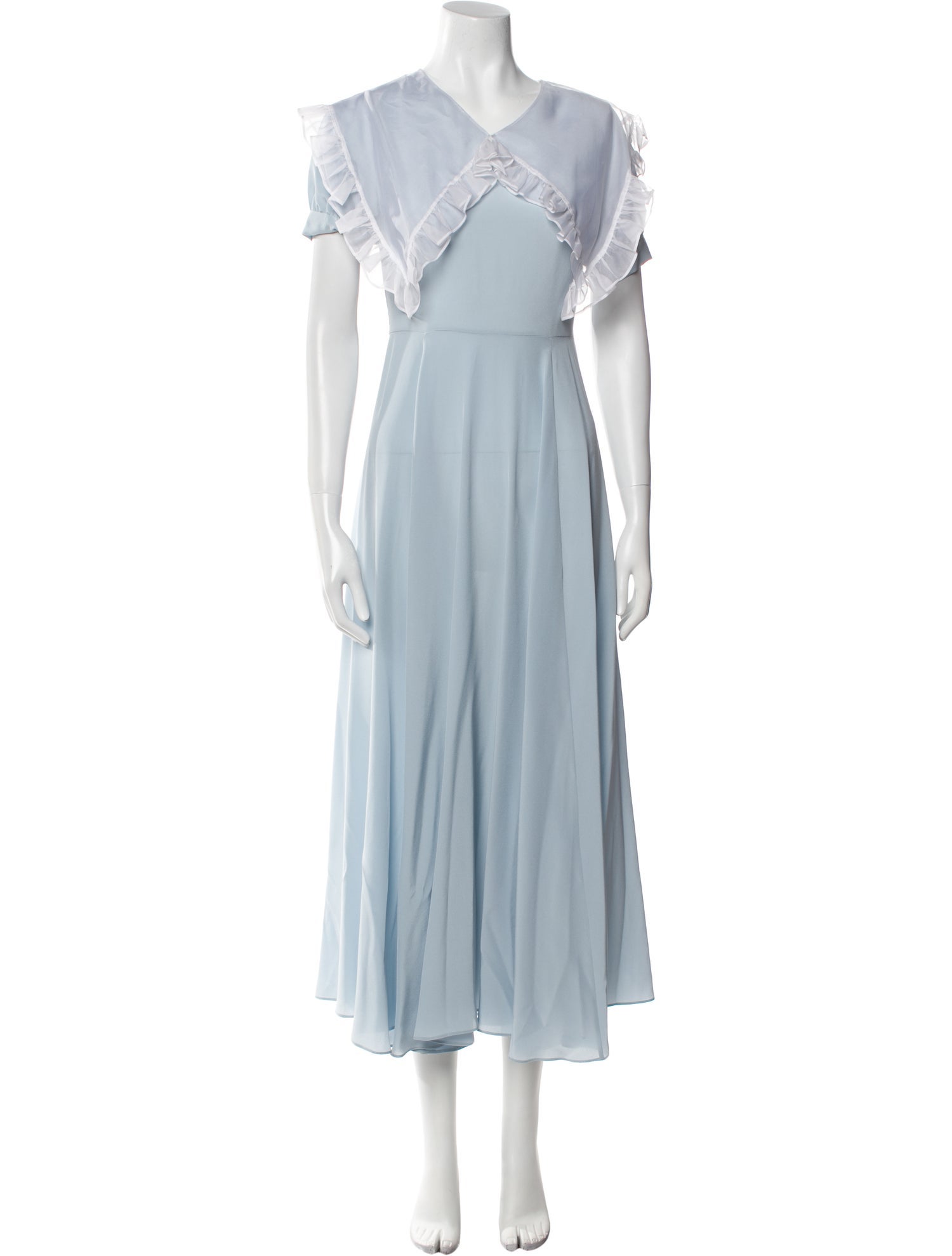 Rodarte Silk Long Dress