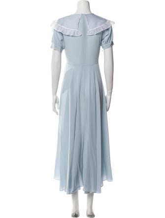 Rodarte Silk Long Dress