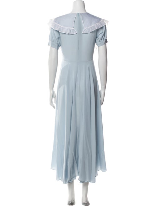 Rodarte Silk Long Dress