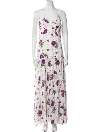 Rodarte Silk Long Dress