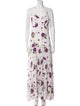 Rodarte Silk Long Dress