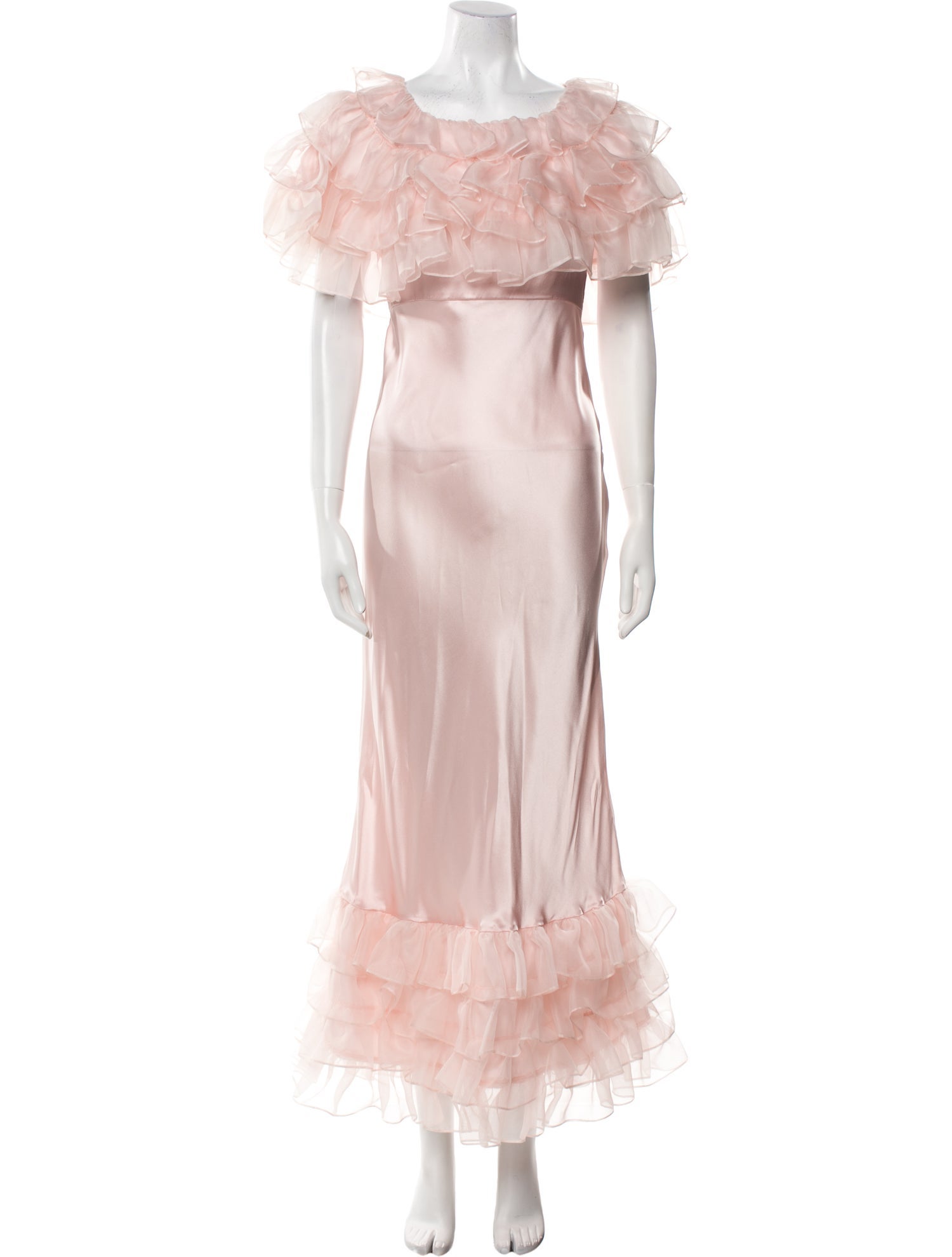 Rodarte Silk Long Dress