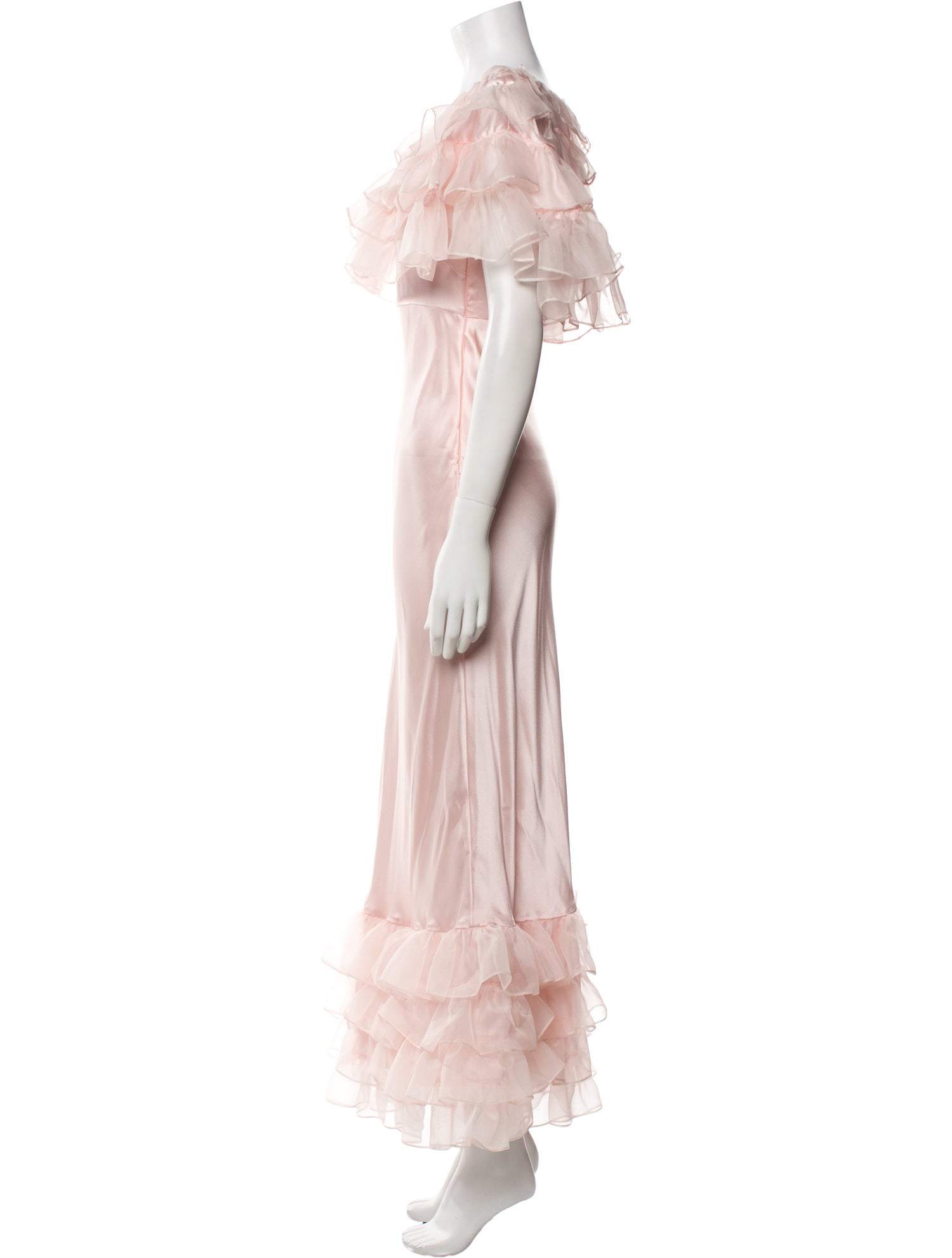 Rodarte Silk Long Dress