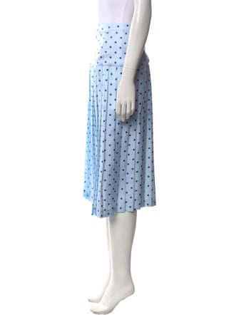 Rodarte Silk Midi Length Skirt
