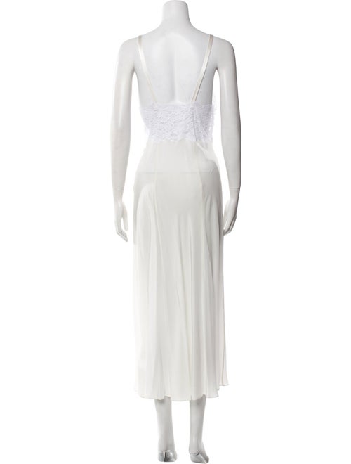 Rodarte Silk Lace Trim Embellishment Nightgown
