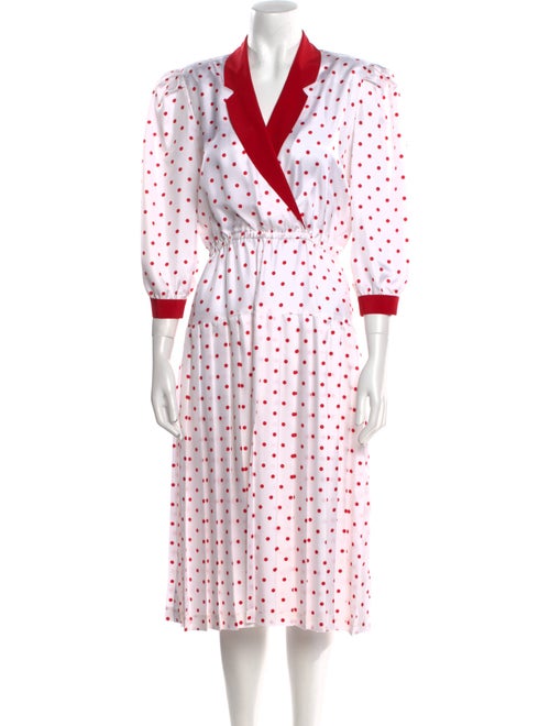 Rodarte Silk Midi Length Dress