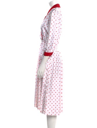 Rodarte Silk Midi Length Dress