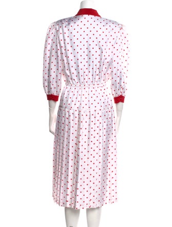 Rodarte Silk Midi Length Dress