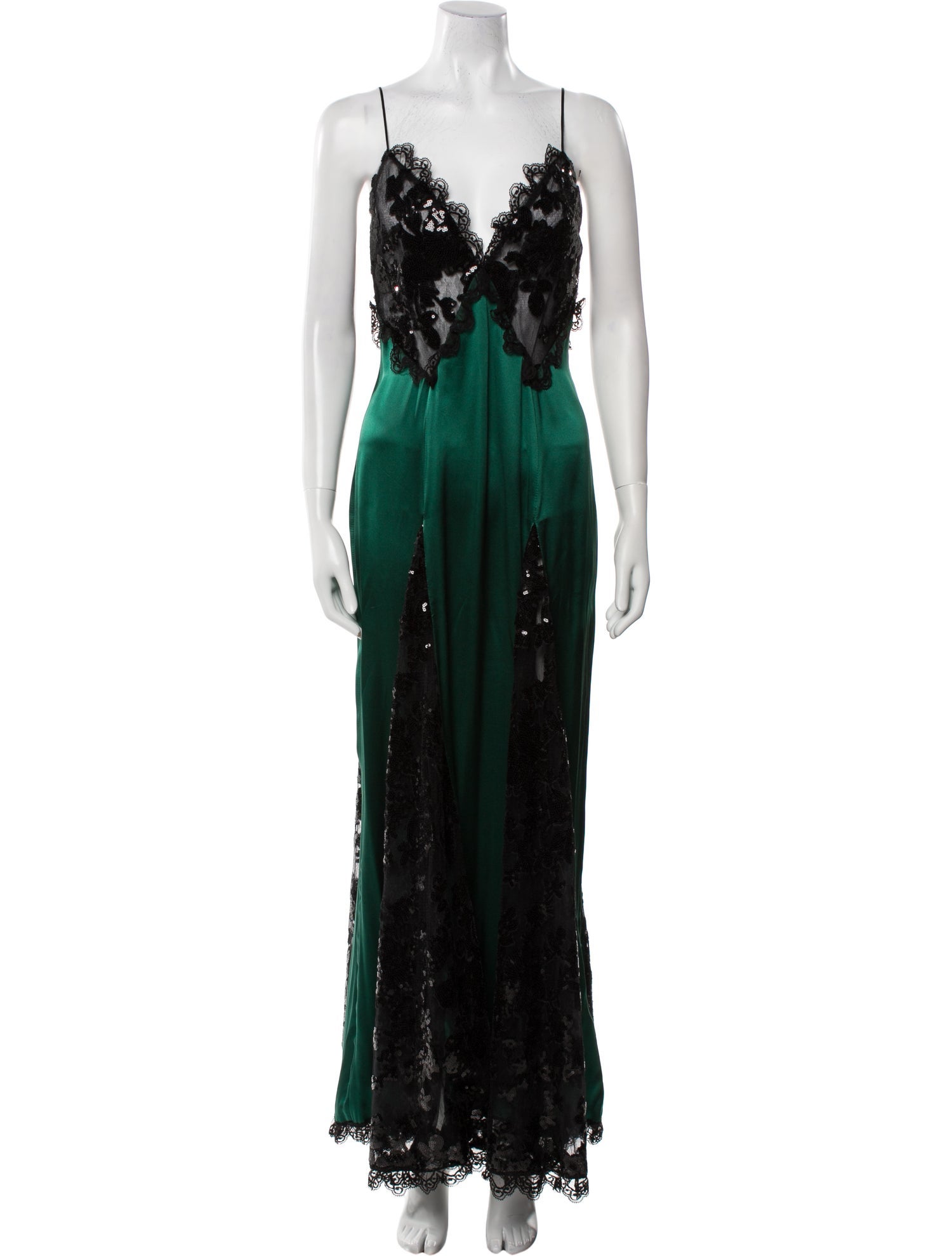 Rodarte Lace Pattern Long Dress