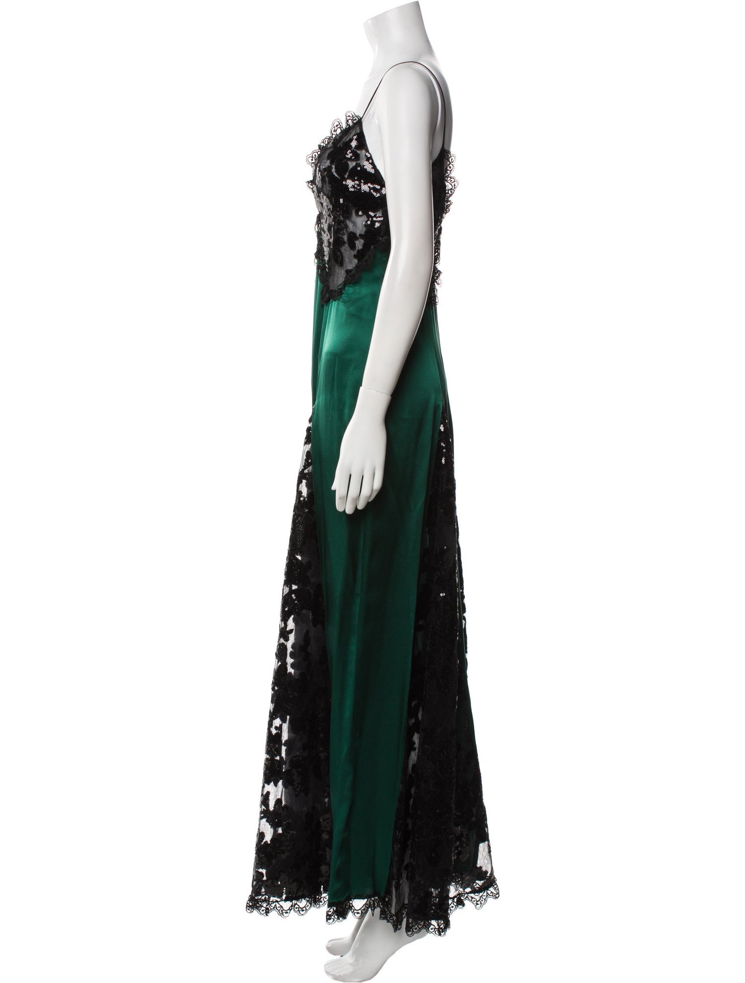 Rodarte Lace Pattern Long Dress