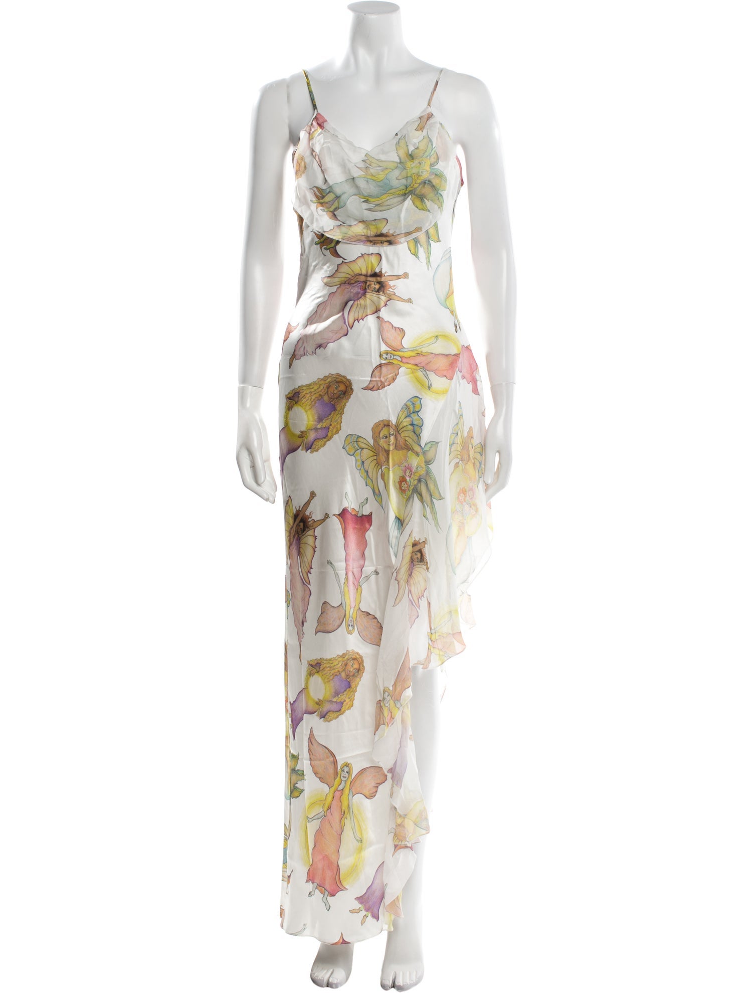 Rodarte Silk Long Dress