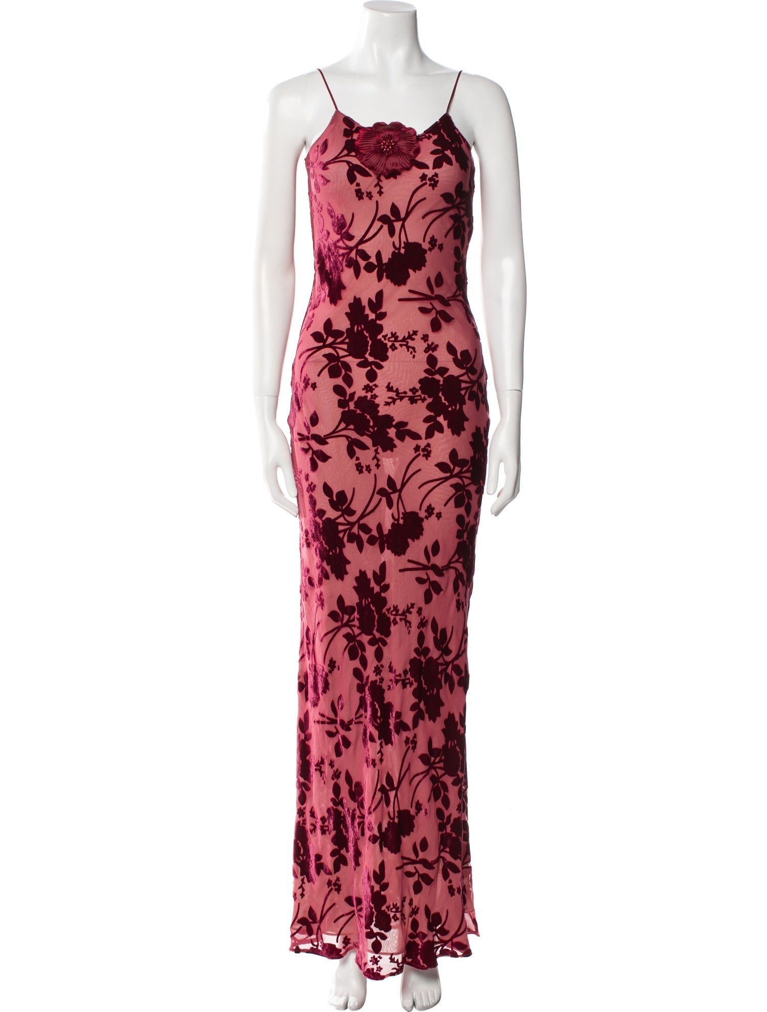 Rodarte Printed Long Dress