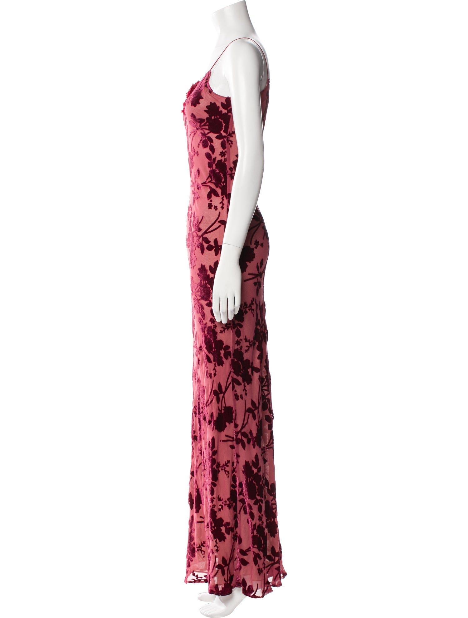 Rodarte Printed Long Dress