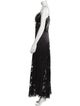Rodarte V-Neck Long Dress