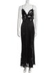 Rodarte V-Neck Long Dress