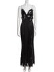 Rodarte V-Neck Long Dress