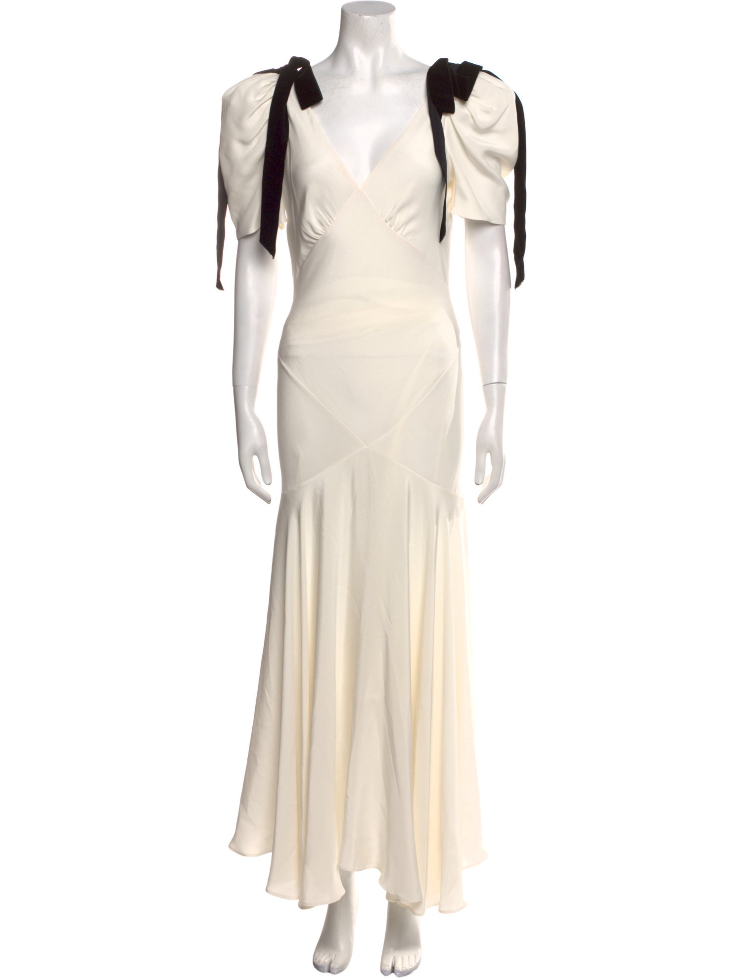 Rodarte Silk Long Dress