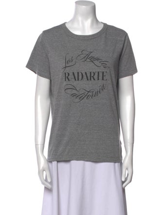 Rodarte Graphic Print Crew Neck T-Shirt