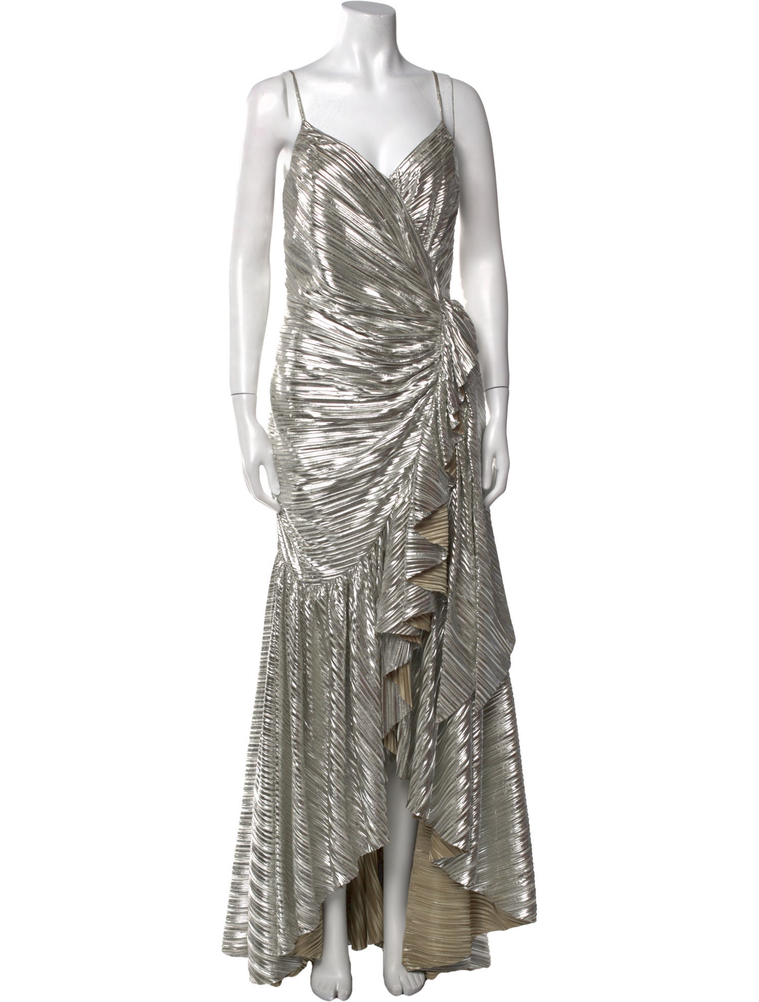 Rodarte One-Shoulder Long Dress
