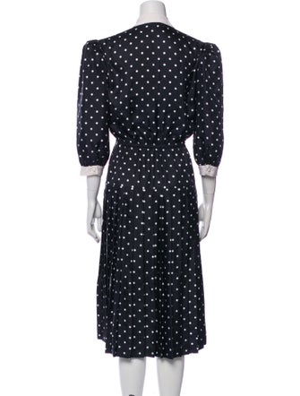 Rodarte Silk Midi Length Dress