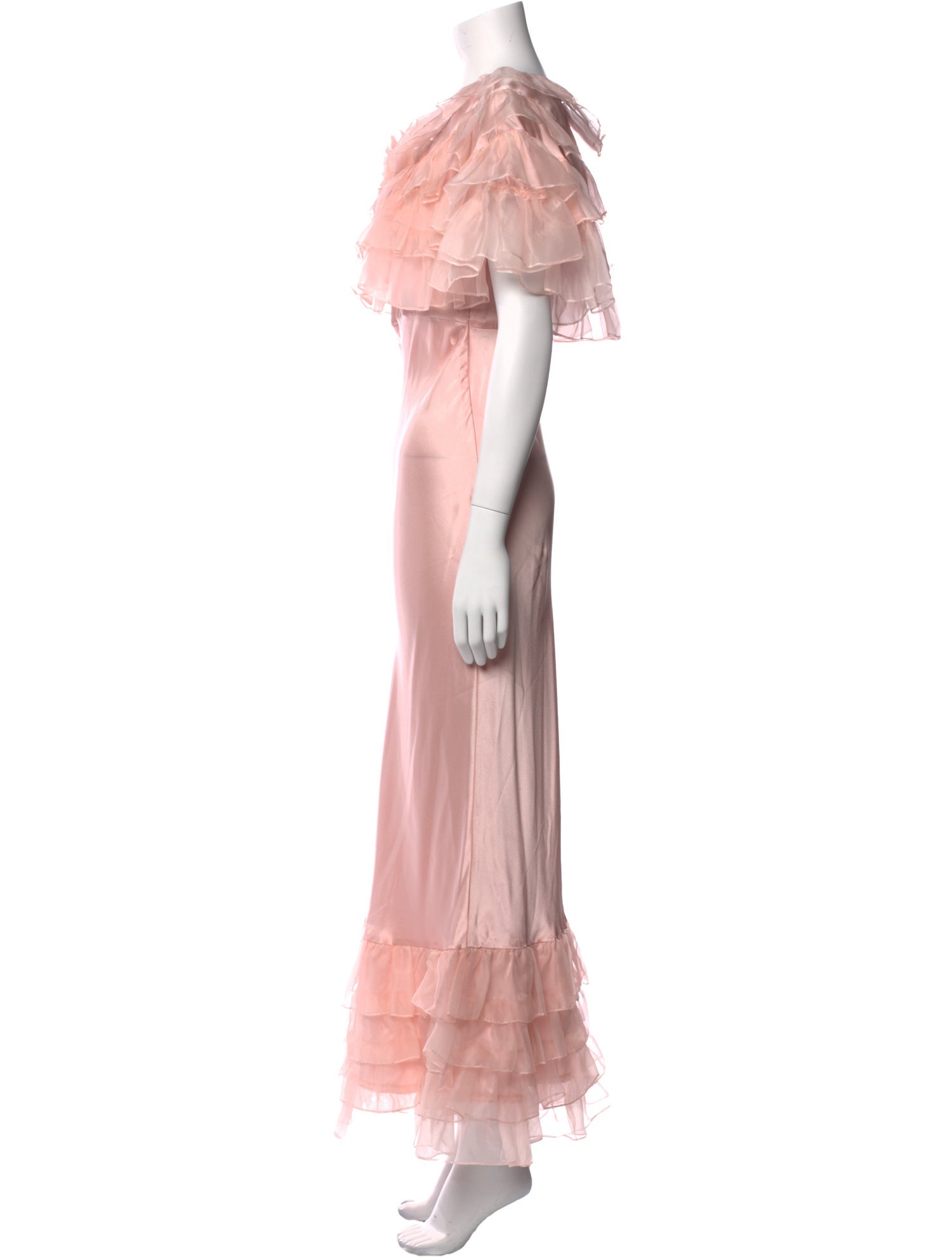 Rodarte Silk Long Dress