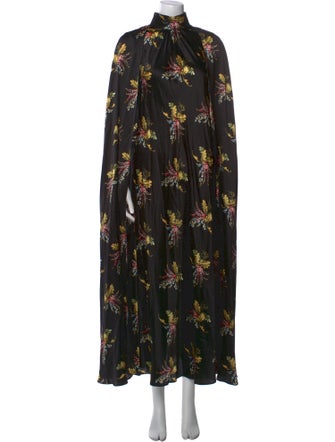 Rodarte Silk Long Dress