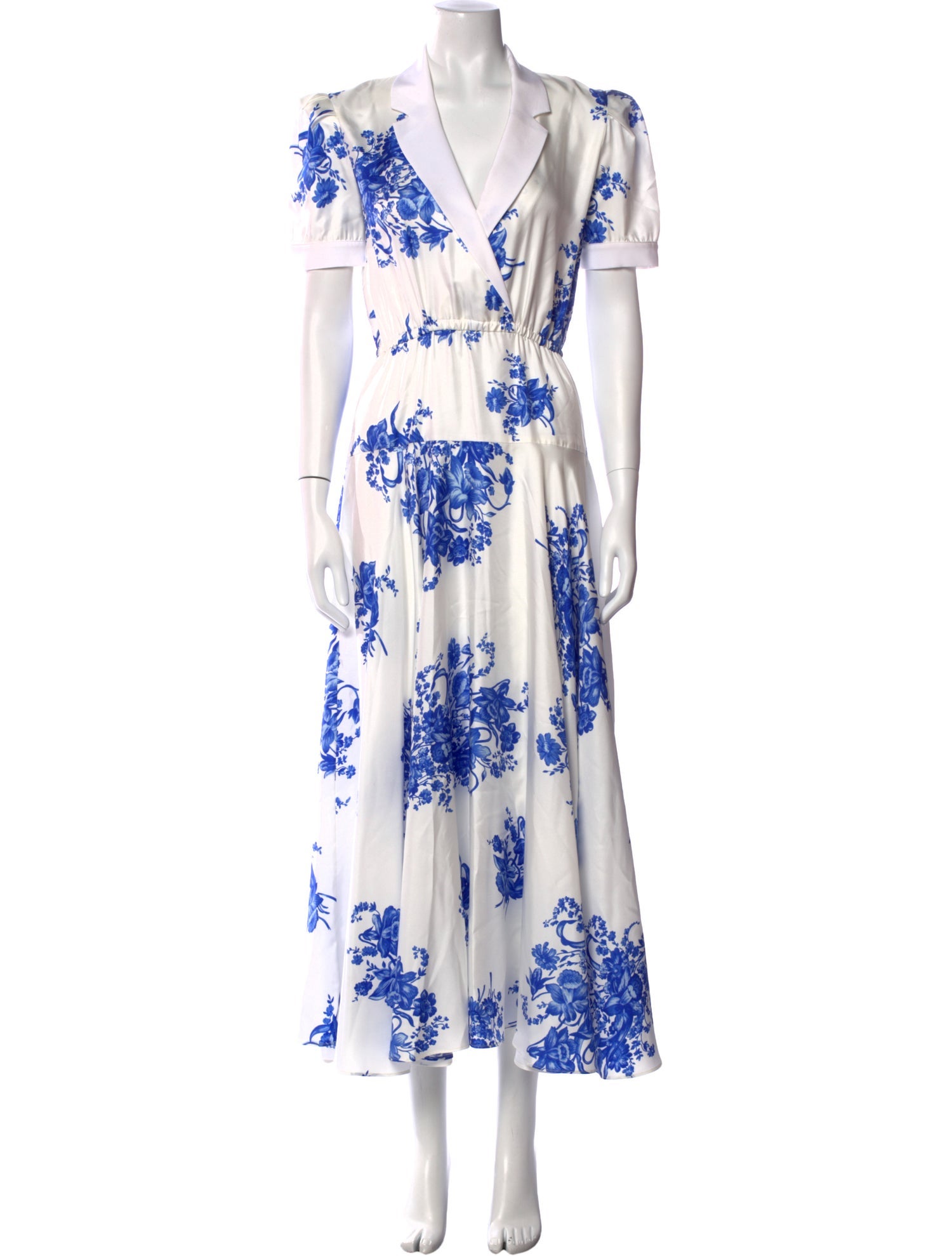 Rodarte Silk Midi Length Dress