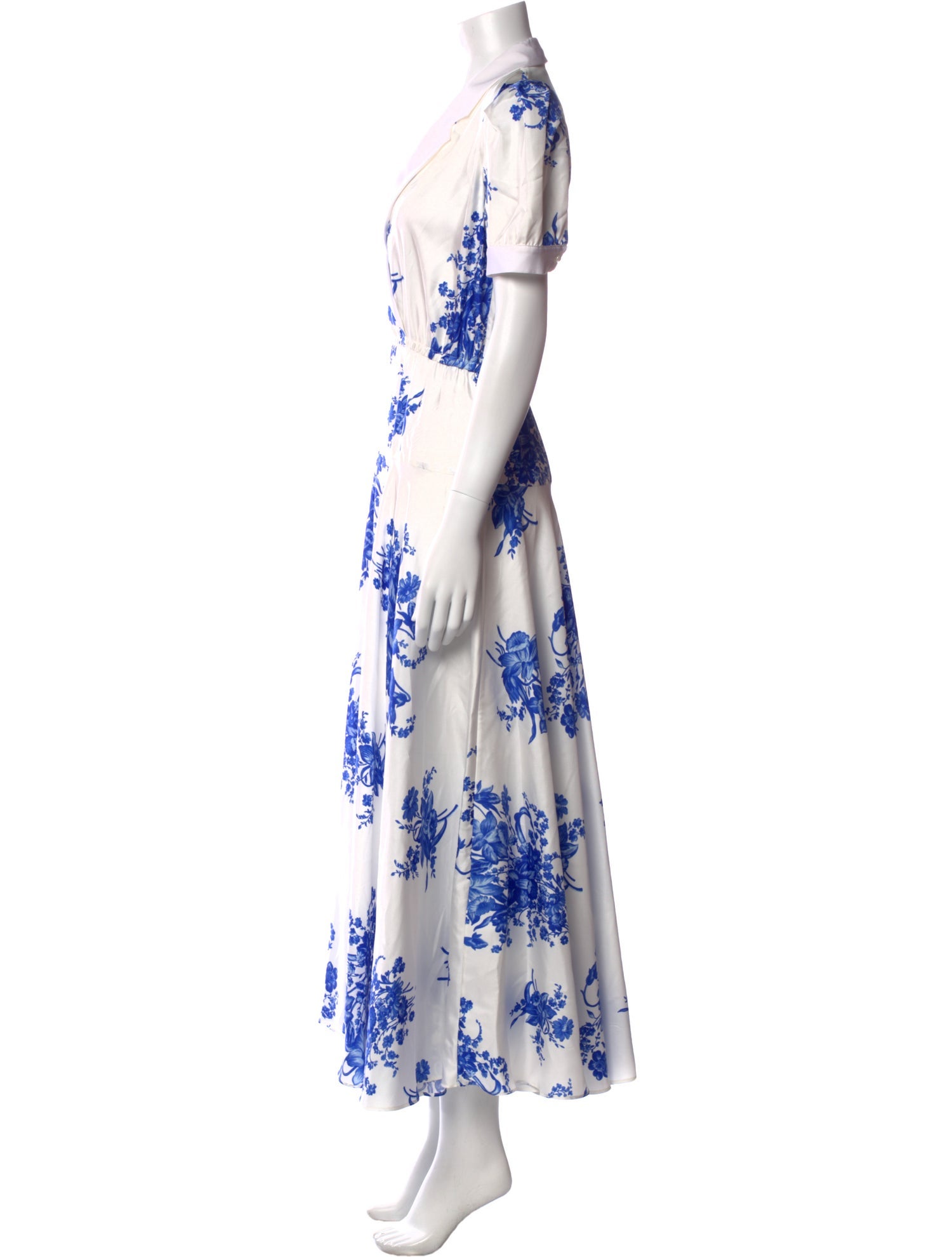 Rodarte Silk Midi Length Dress