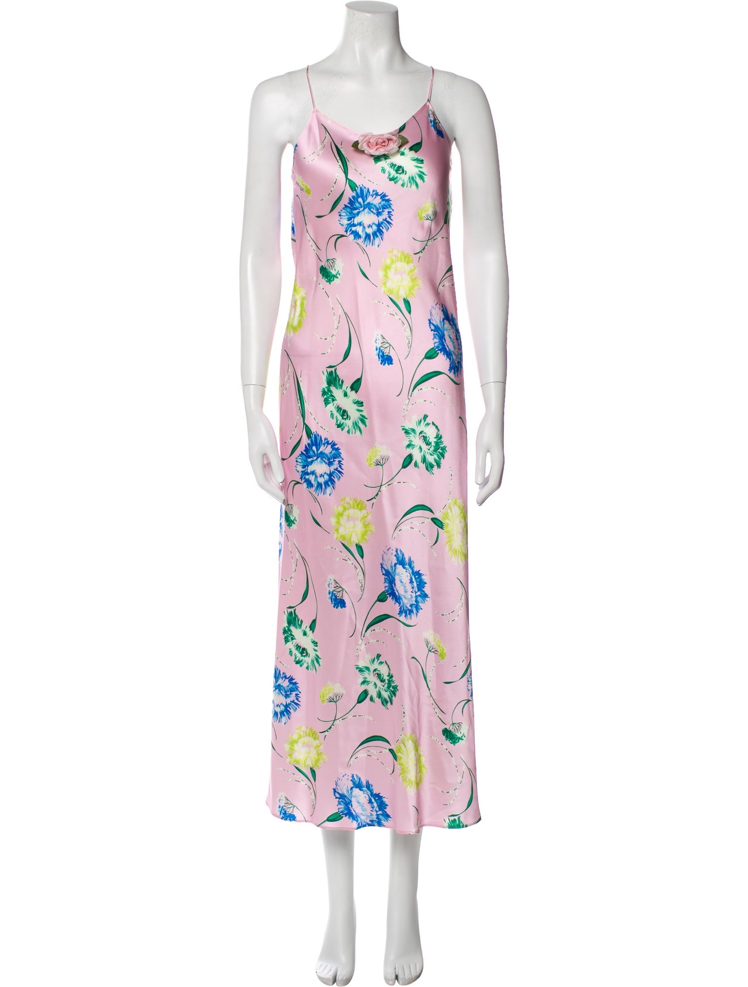 Rodarte Silk Midi Length Dress