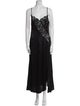 Rodarte Silk Lace Trim Embellishment Nightgown