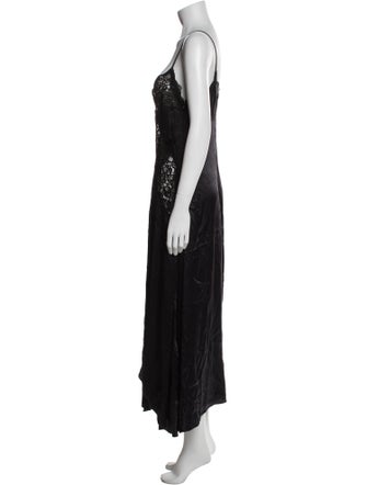 Rodarte Silk Lace Trim Embellishment Nightgown