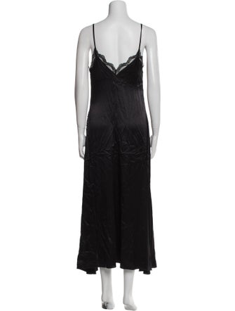 Rodarte Silk Lace Trim Embellishment Nightgown