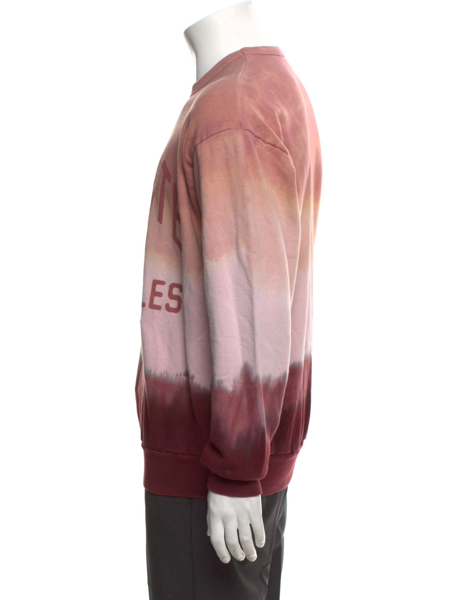 Rodarte Tie-Dye Print Crew Neck Sweatshirt