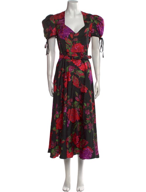 Rodarte Silk Long Dress