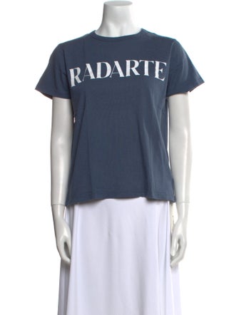 Rodarte Graphic Print Crew Neck T-Shirt