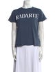 Rodarte Graphic Print Crew Neck T-Shirt