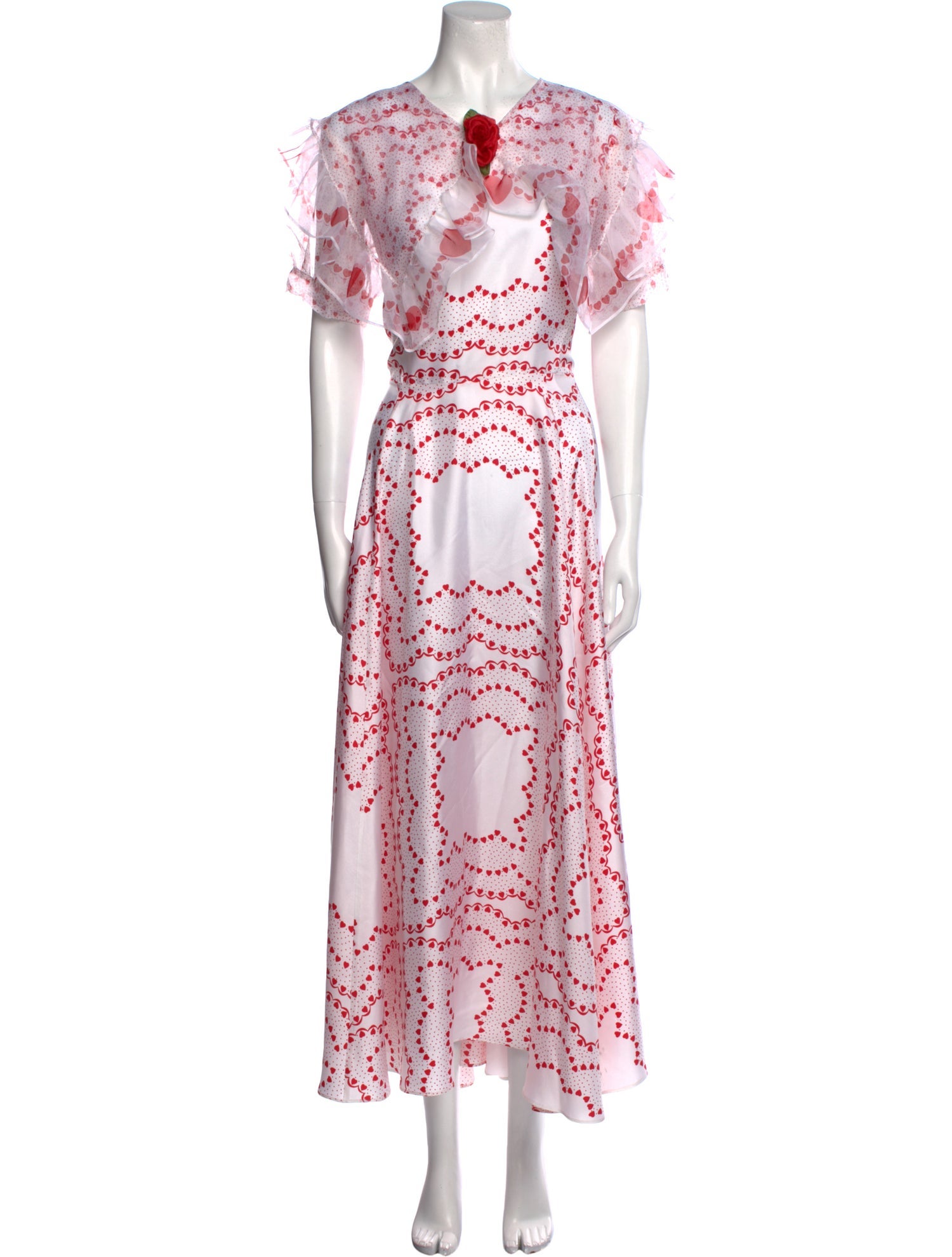 Rodarte Silk Long Dress