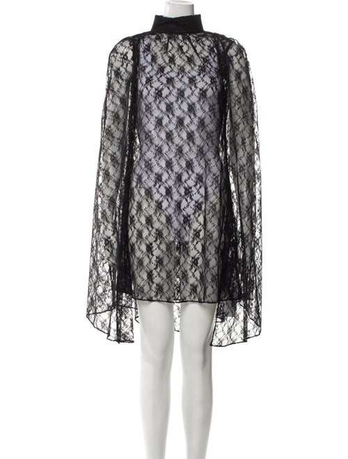 Rodarte Lace Pattern Knee-Length Dress