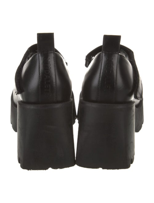 Rodarte Leather T-Strap Pumps