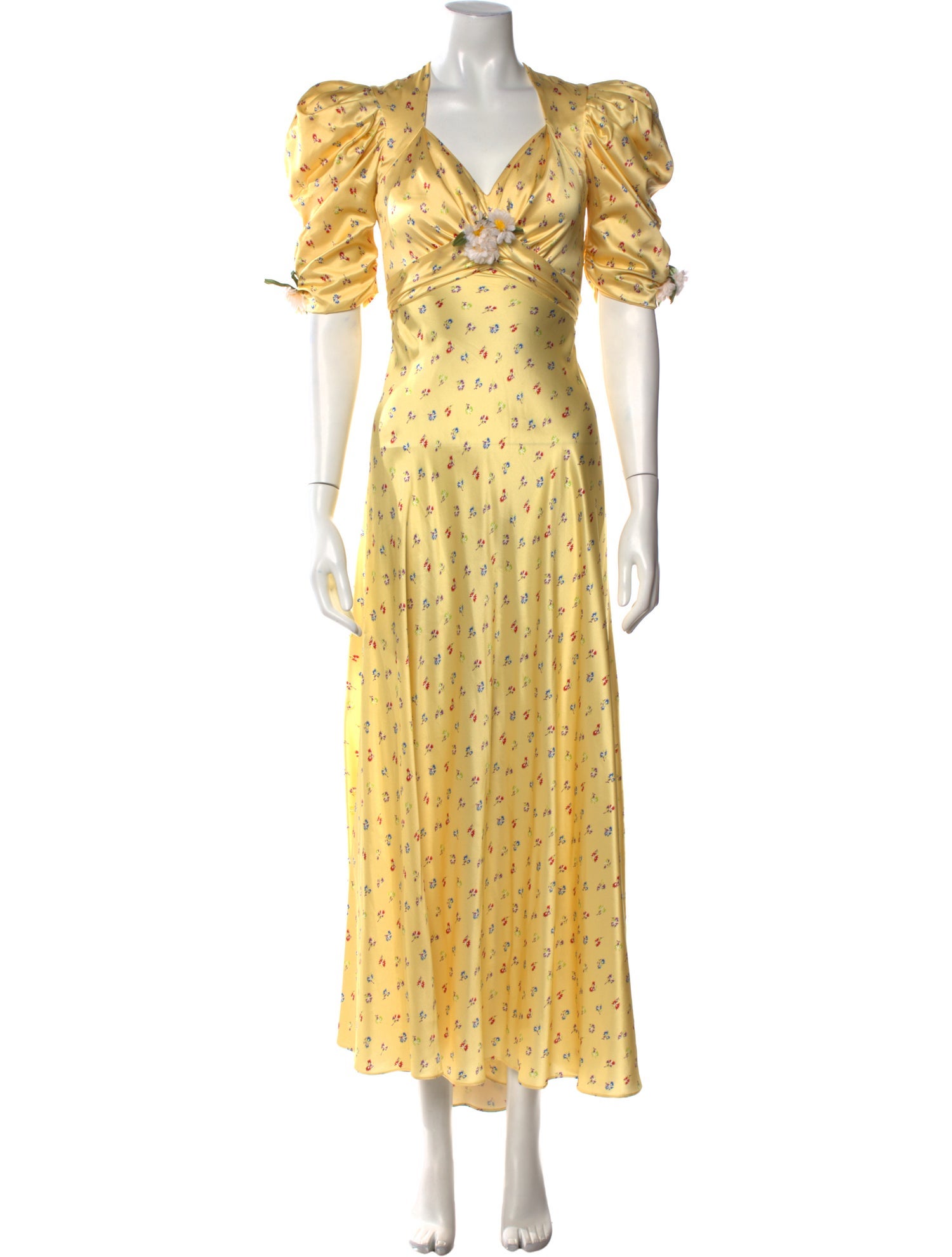 Rodarte Silk Long Dress