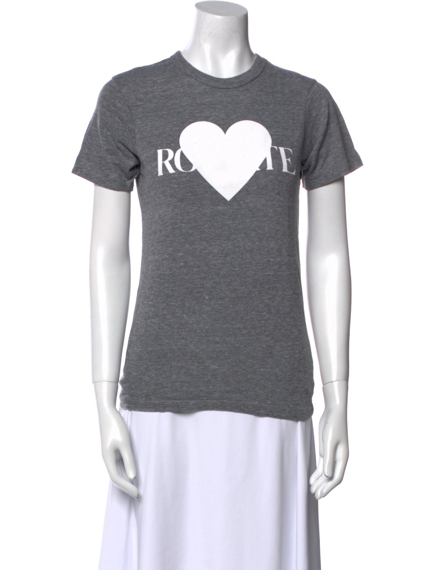 Rodarte Graphic Print Crew Neck T-Shirt