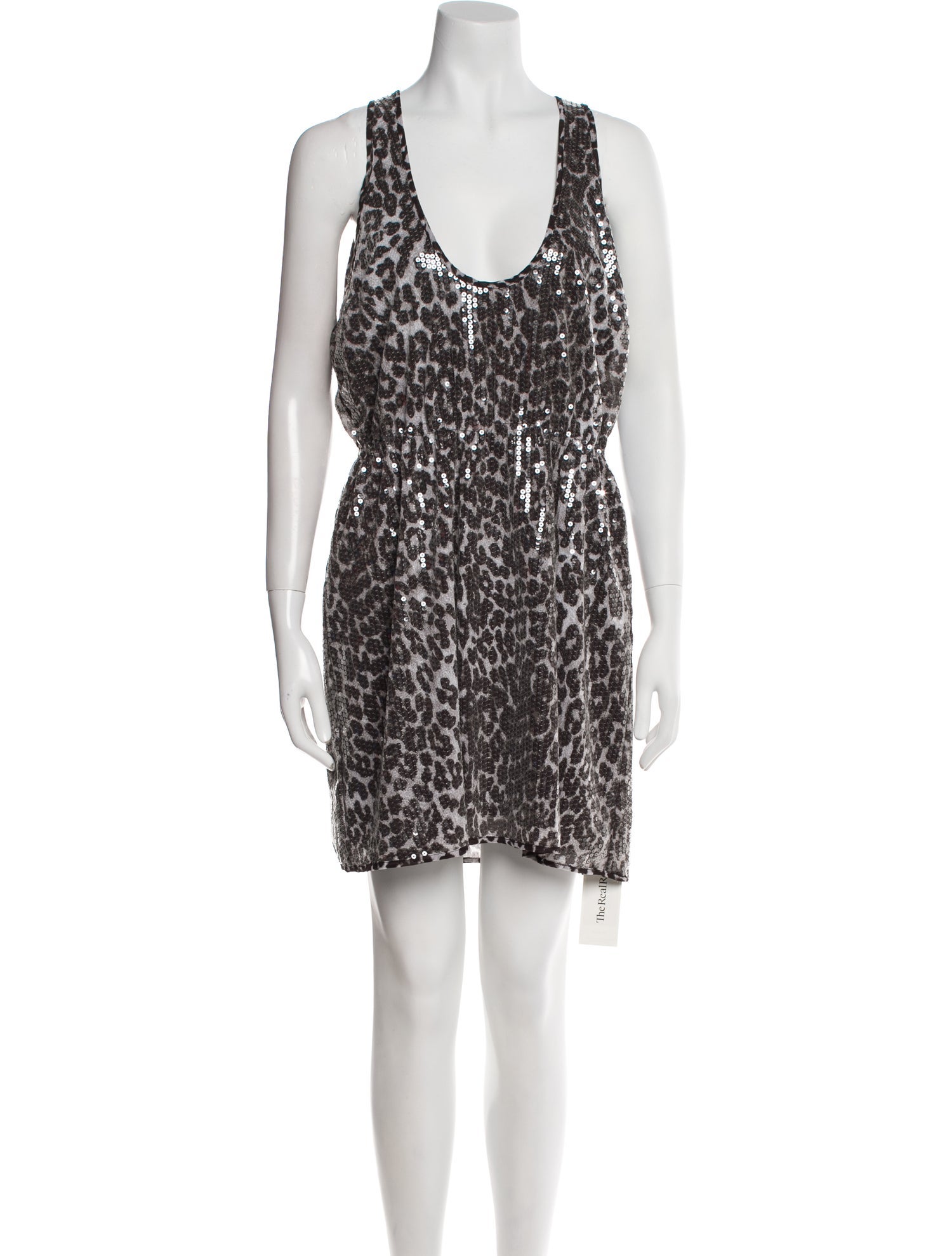 Rodarte Animal Print Mini Dress