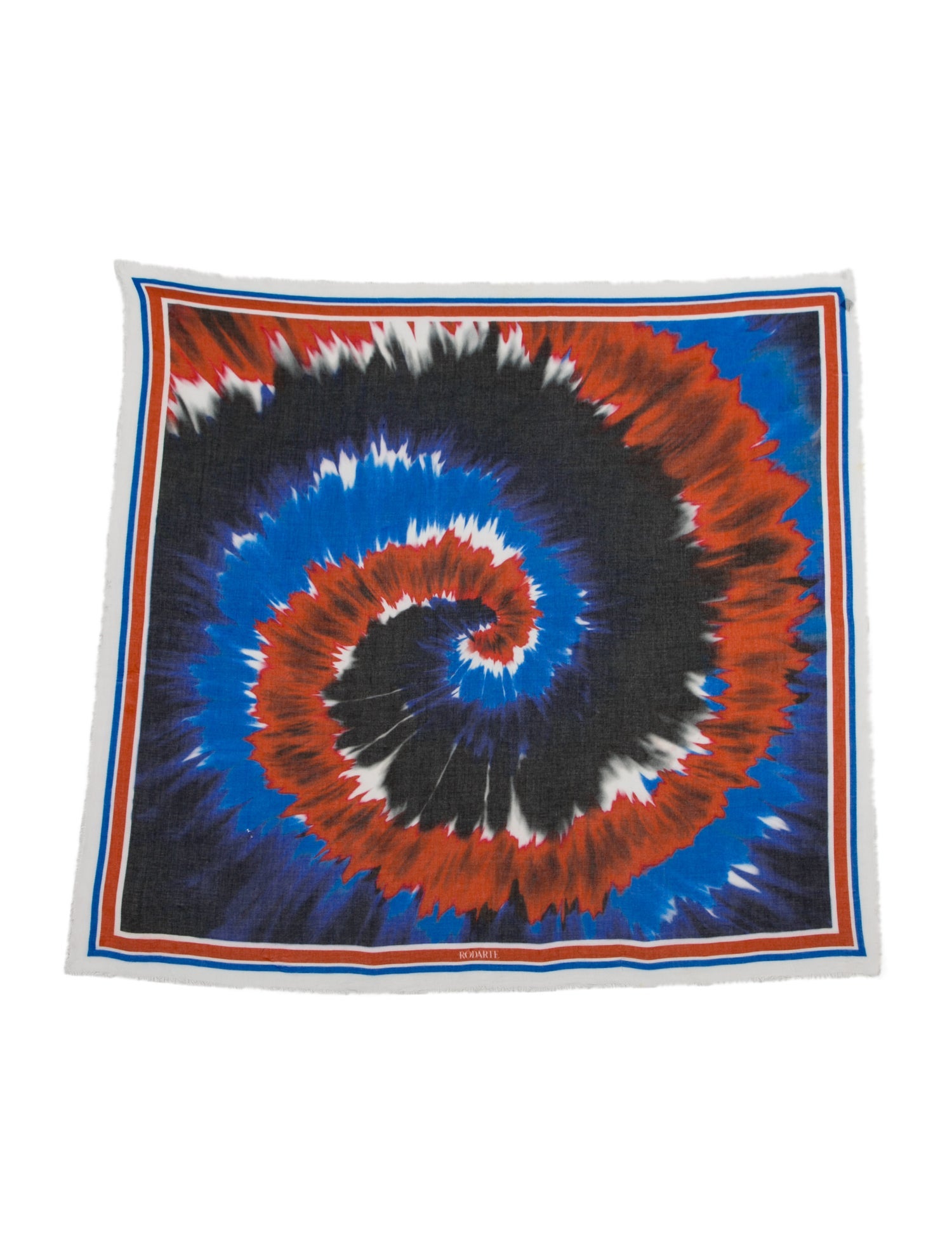 Rodarte Tie-Dye Print Scarf