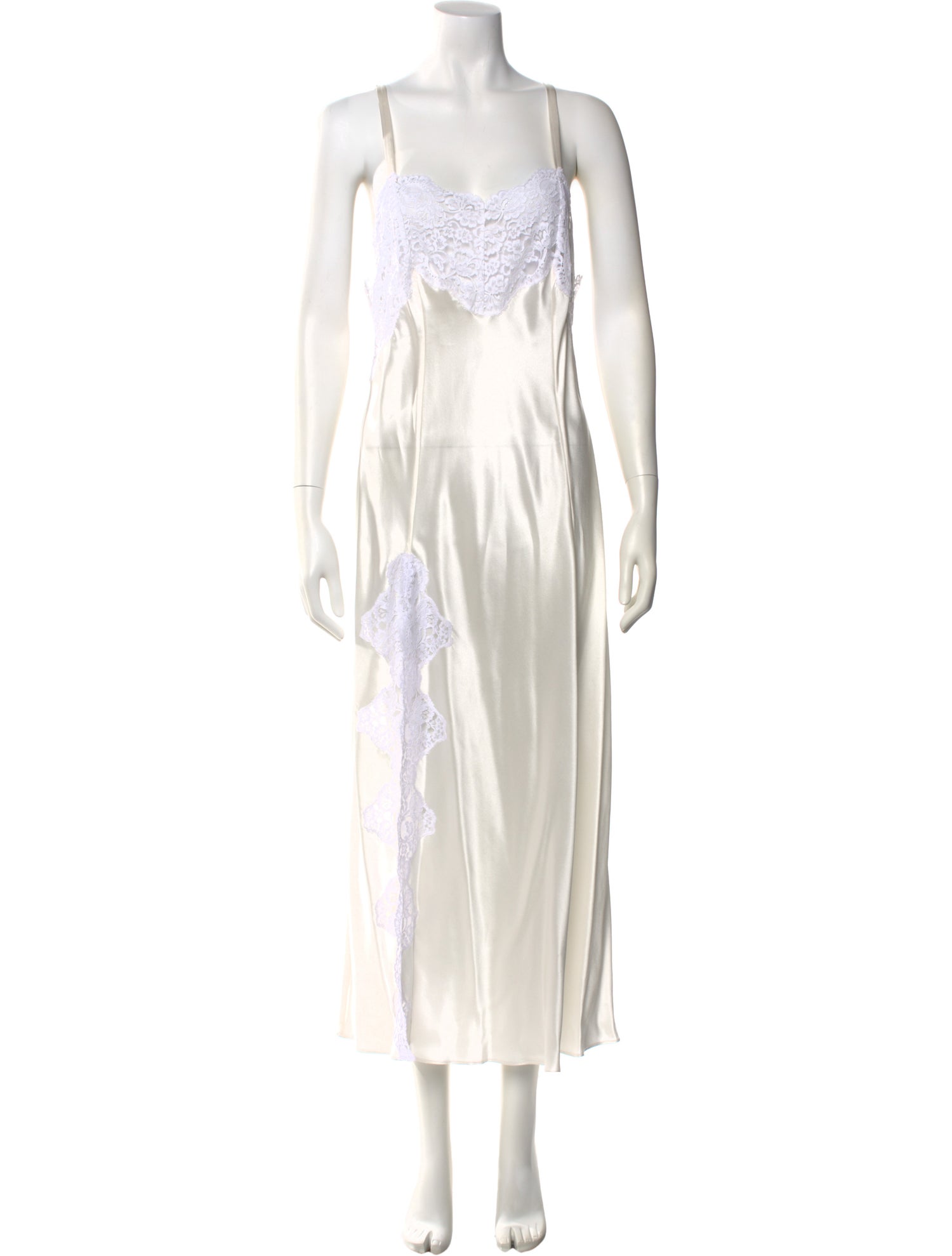 Rodarte Square Neckline Long Dress