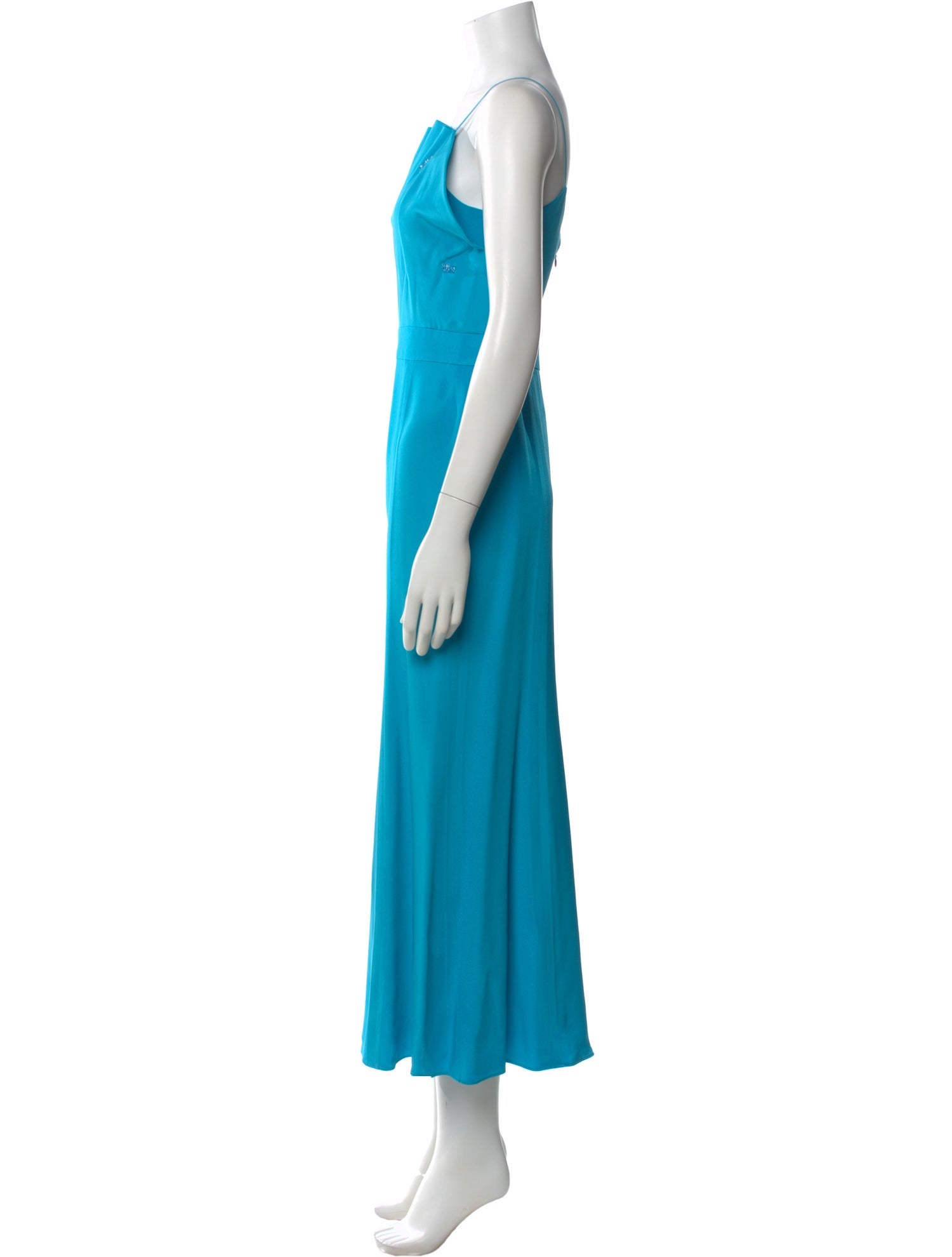 Rodarte Silk Long Dress - Blue Dresses, Clothing - ROD29185 | The RealReal Rodarte Silk Long Dress - Blue Dresses, Clothing - ROD29185 | The RealReal