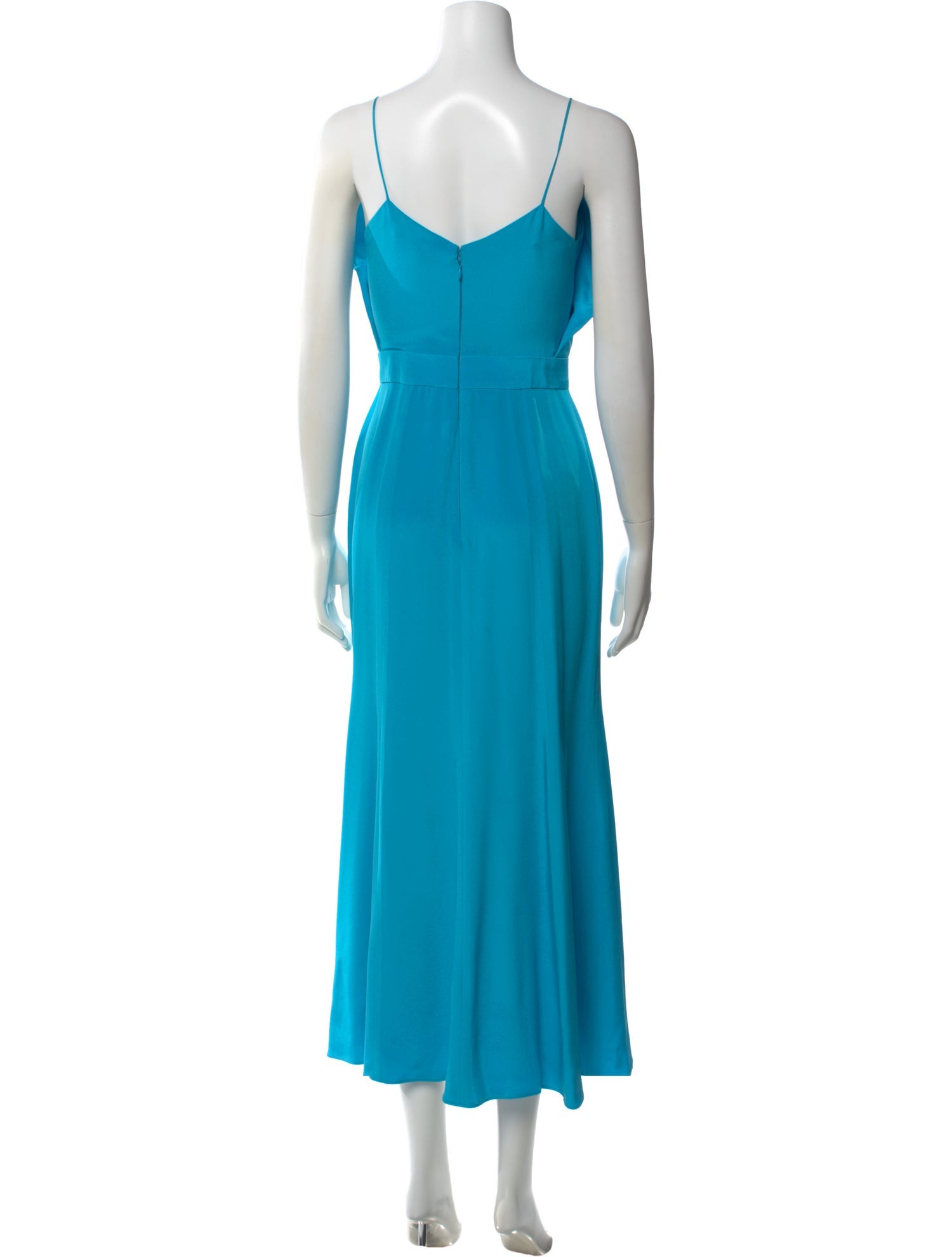 rodarte blue dress Blu Pepper Women's Flutter Sleeve Slit Skirt Midi Dress main image 0
