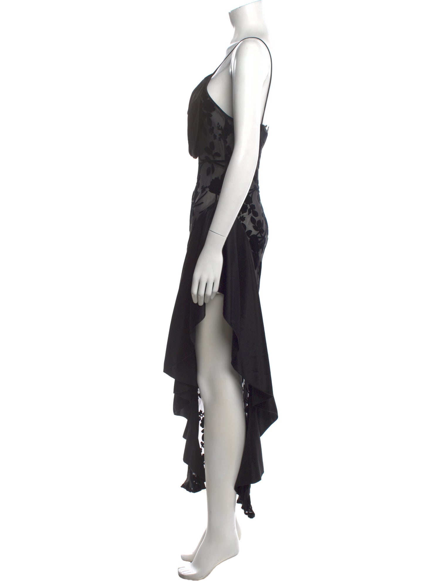 Rodarte Floral Print Long Dress