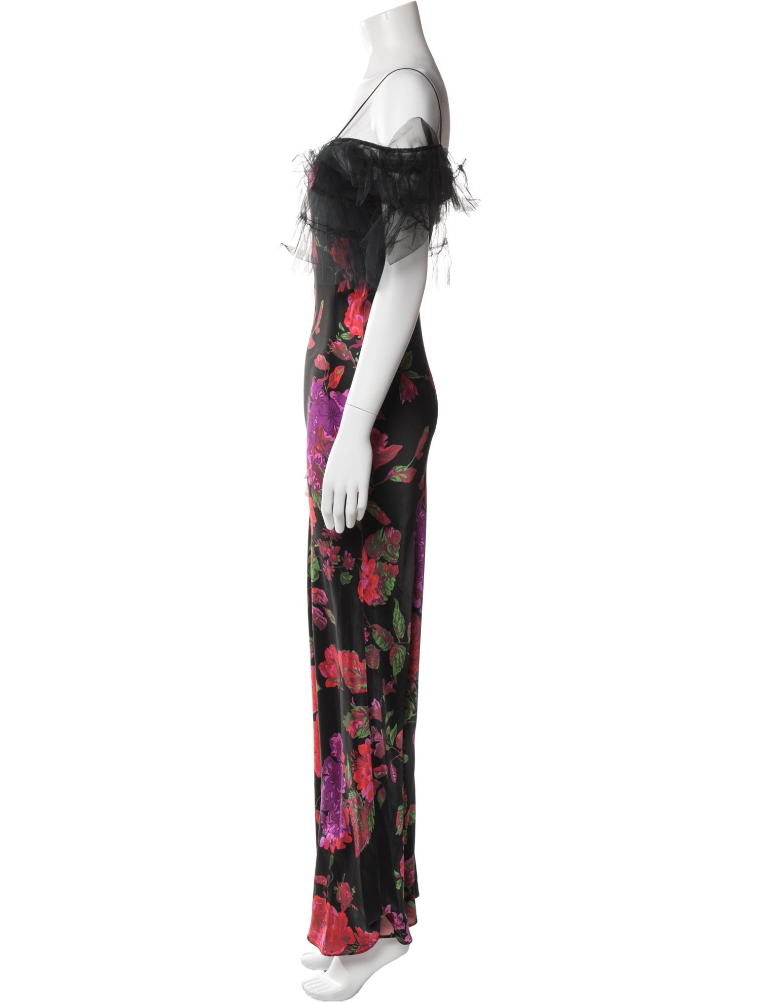 Rodarte Silk Long Dress