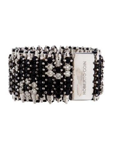 Roberto Coin Diamond & Sapphire Fantasia Ring Band